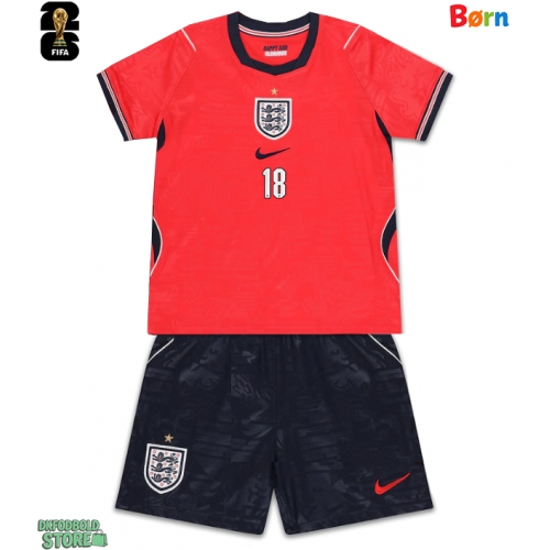England Anthony Gordon #18 Replika Babytøj Udebanesæt Børn VM 2026 Kortærmet (+ Korte bukser)